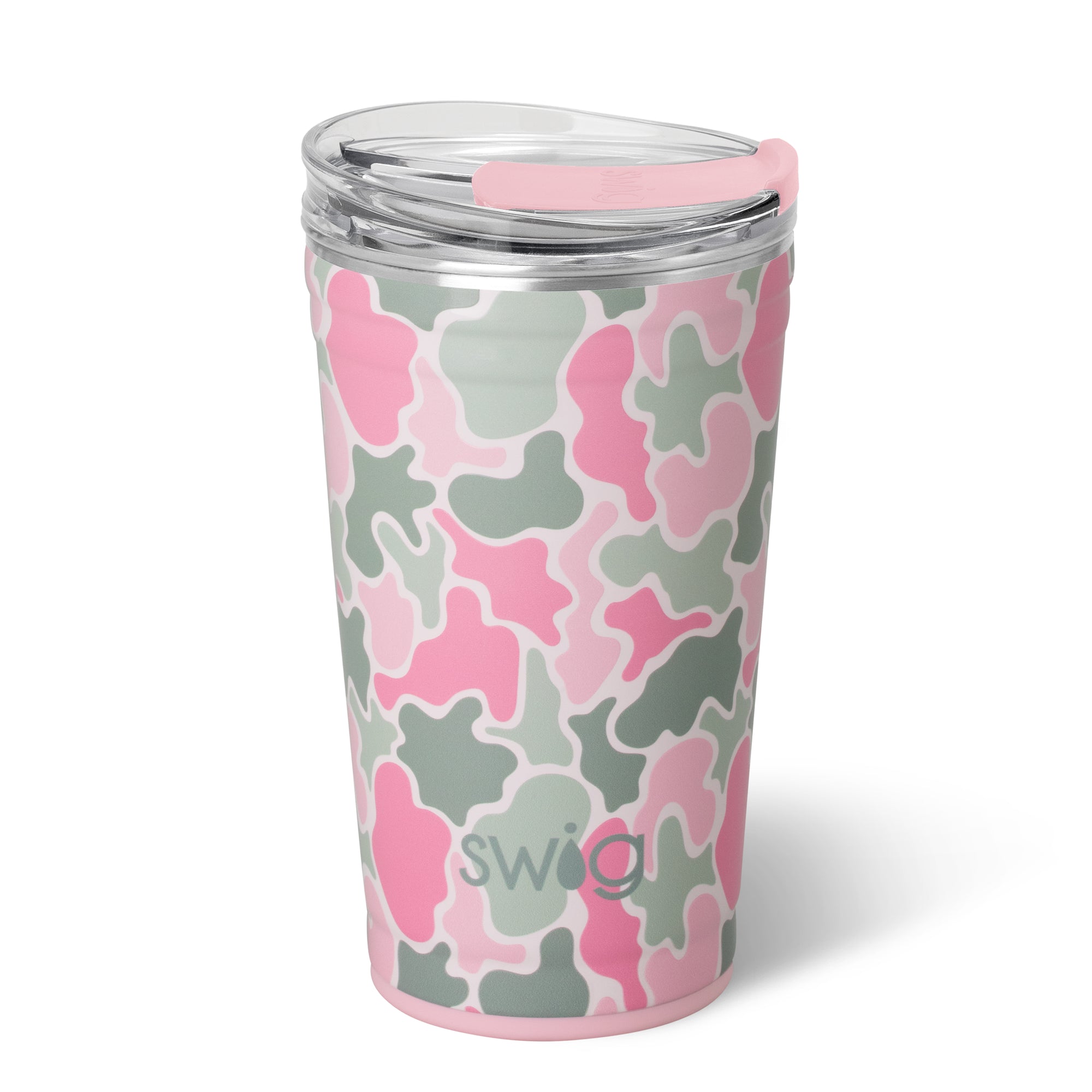 Blushing Camo Party Cup 24oz