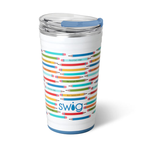 Brite Stripe Travel Mug 22oz