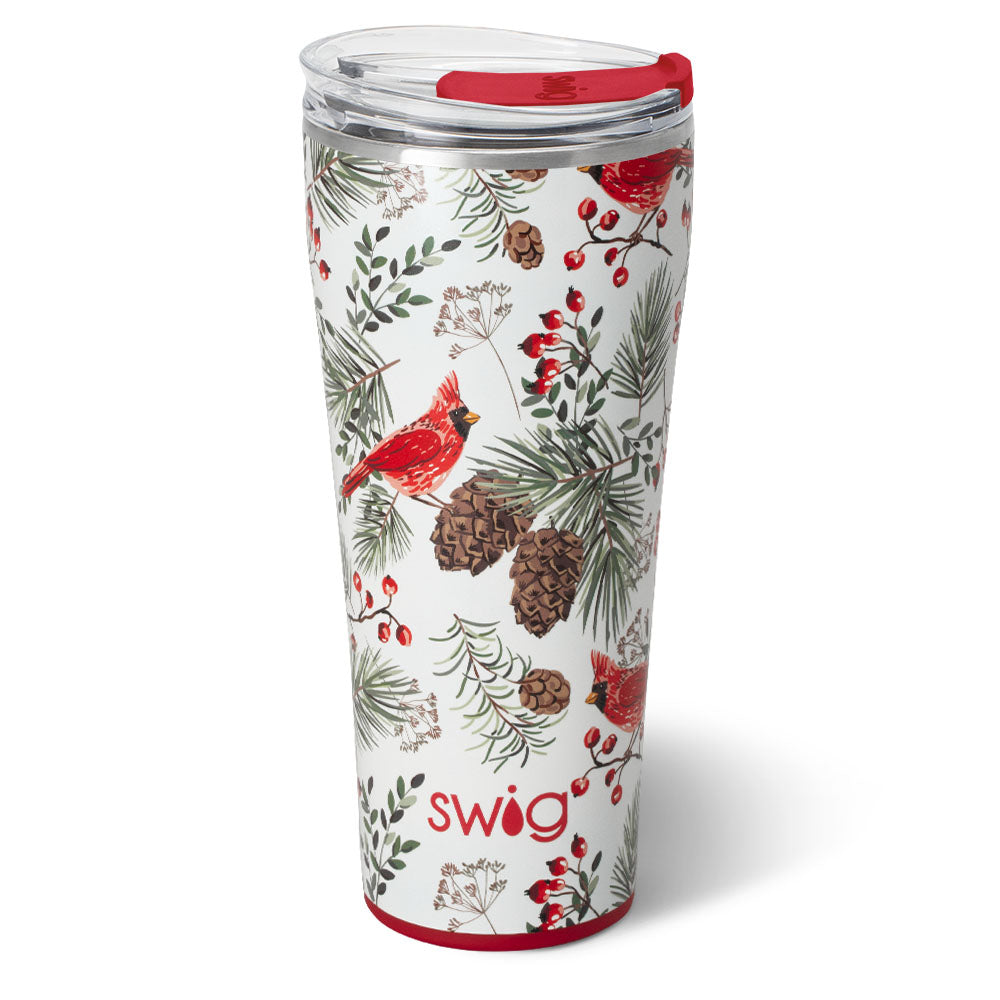 Winter Cardinals Tumbler 32oz