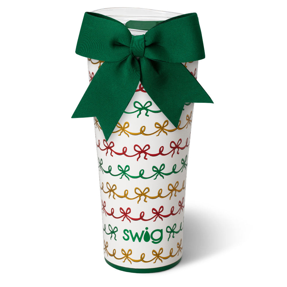 Christmas Bows Tumbler 32oz