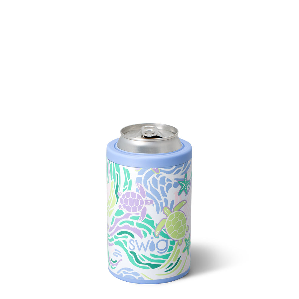 Sea Swirl Can + Bottle Cooler 12oz