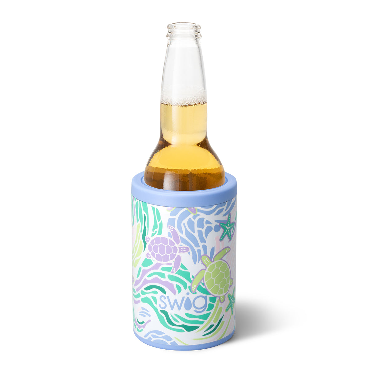 Sea Swirl Can + Bottle Cooler 12oz