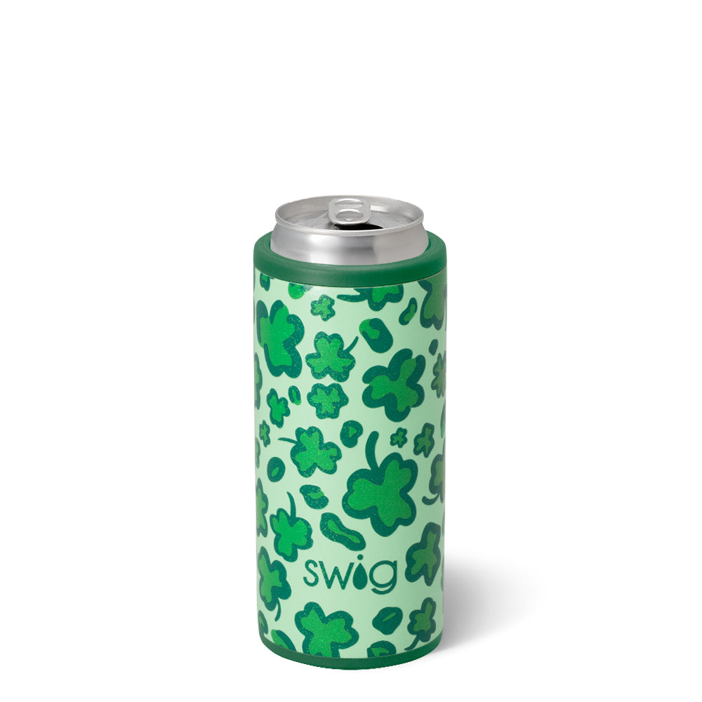 Lucky Leopard Skinny Can Cooler 12oz