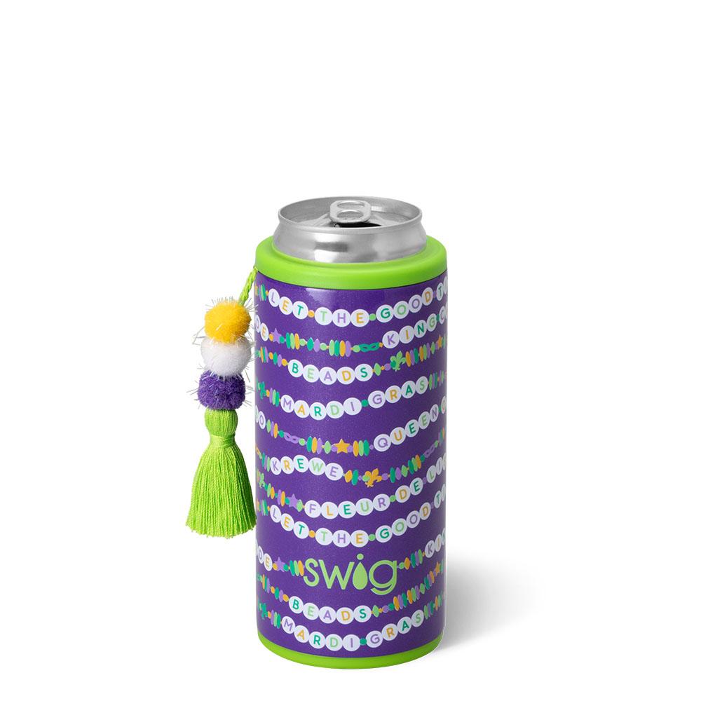 Swig Life 12oz My Mardi Era Insulated Skinny Can Cooler