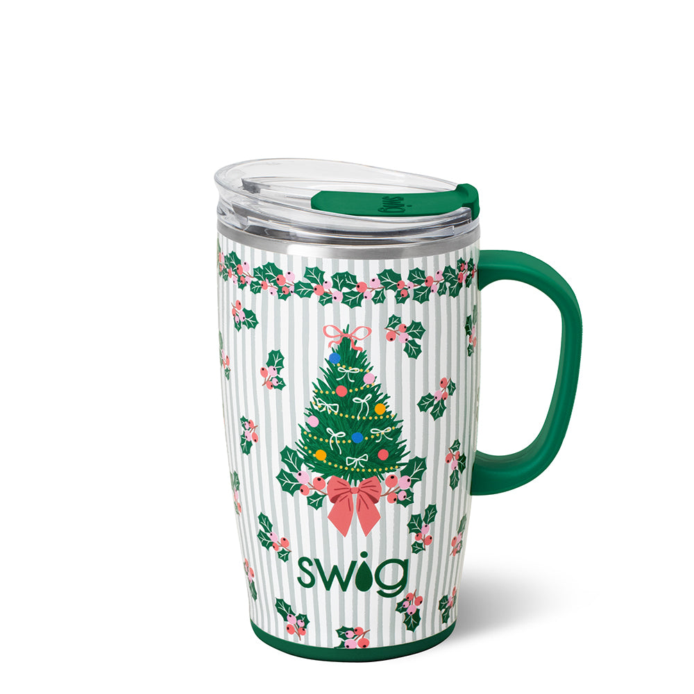 Trim the Tree Travel Mug 18oz