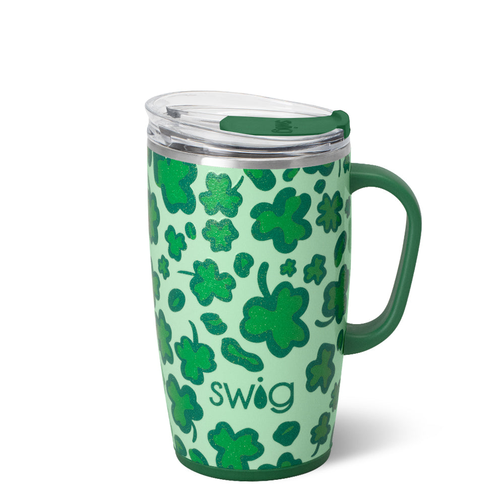 Lucky Leopard Travel Mug 18oz