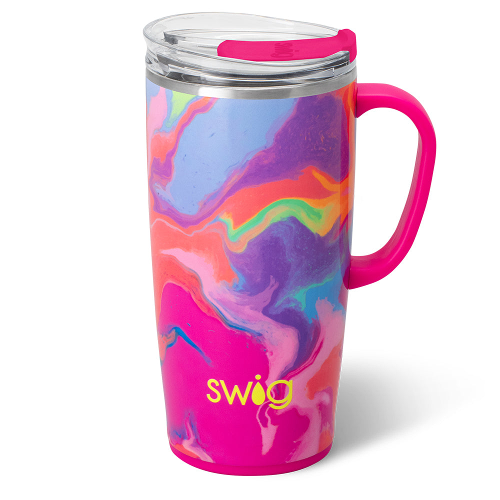 Swig Life 22oz Candy Crush Insulated Travel Mug with Handle