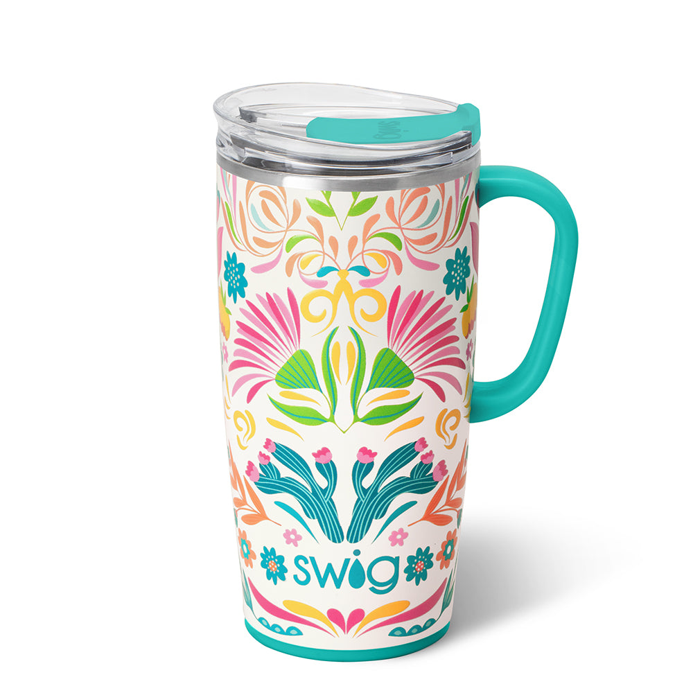 Baja Bloom Travel Mug 22oz