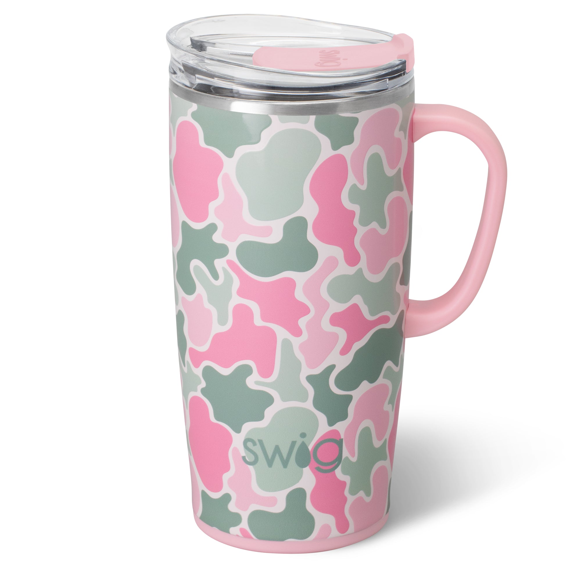 Blushing Camo Travel Mug 22oz
