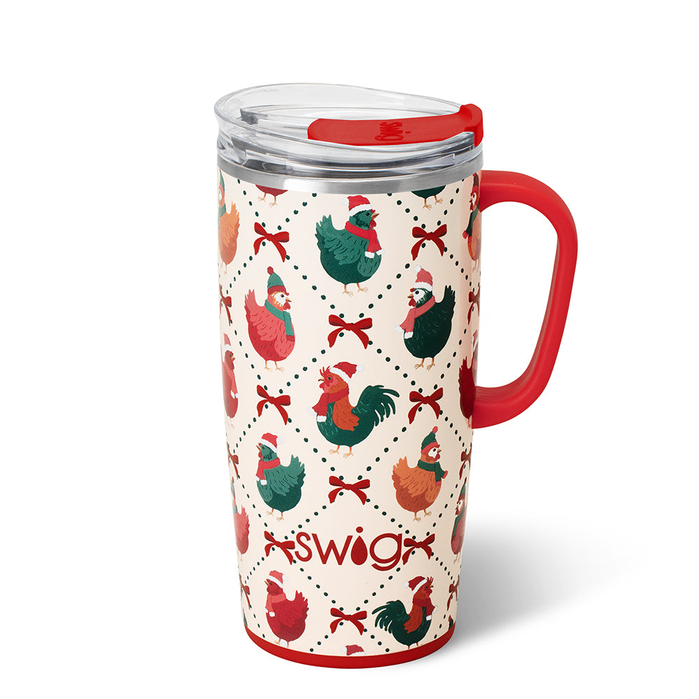 Christmas Coop Travel Mug 22oz