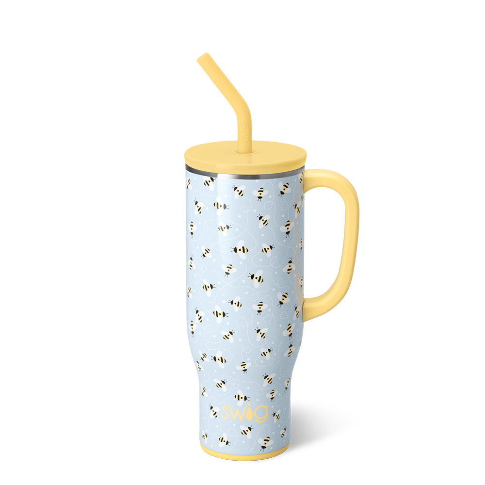 Swig Life 30oz Busy Bee Insulated Mega Mug with Handle