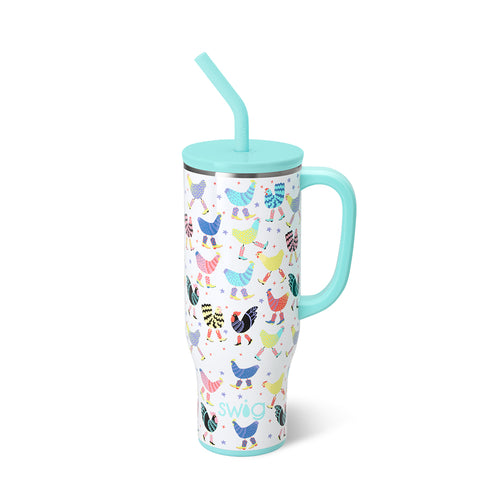 Pumpkins and Bows Mega Mug 40oz