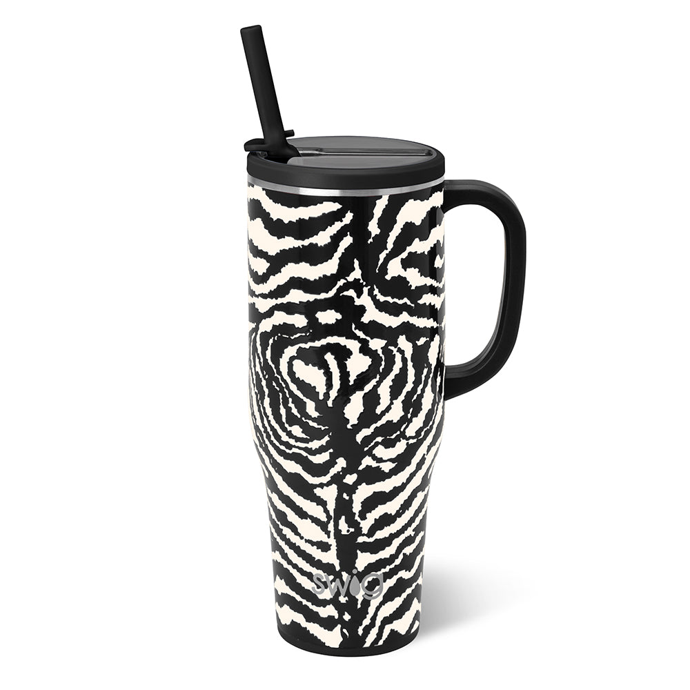 Zebra Mega Mug 40oz