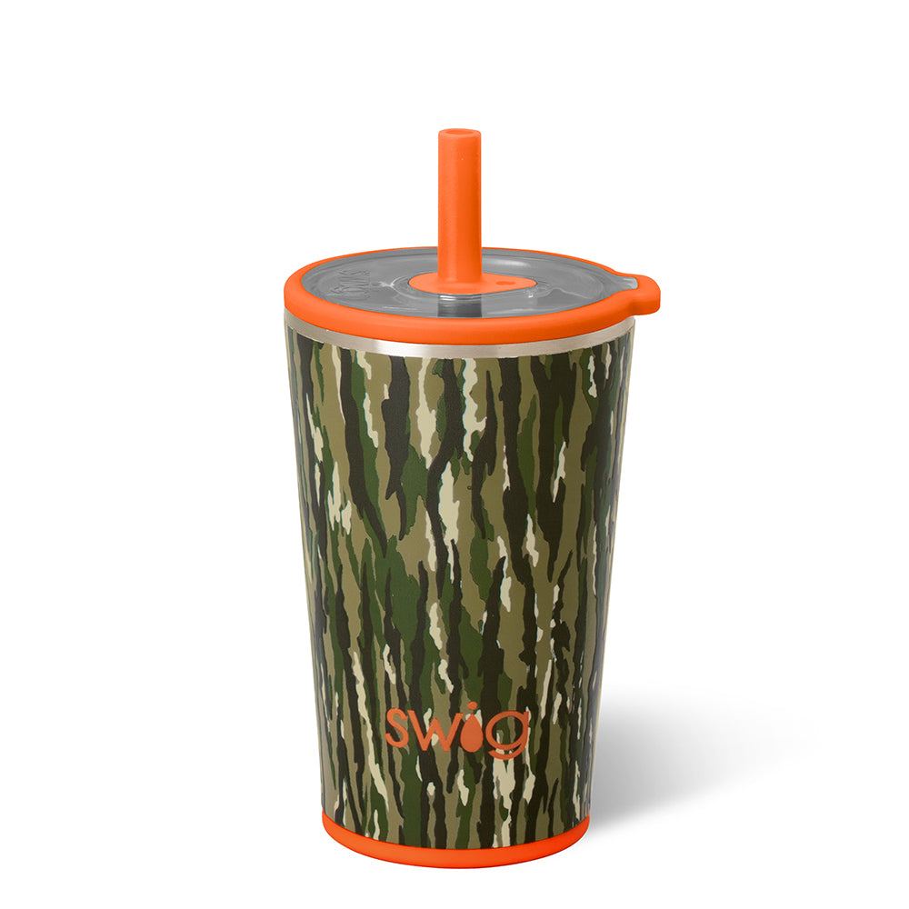Woodland Camo Cold Sipper 14oz