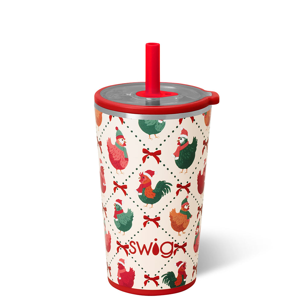 Christmas Coop Cold Sipper 14oz
