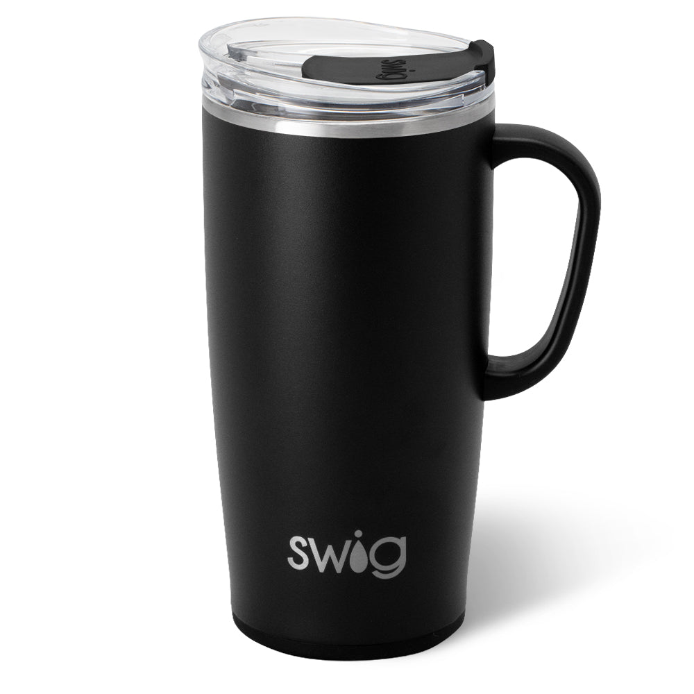 Black Travel Mug 22oz