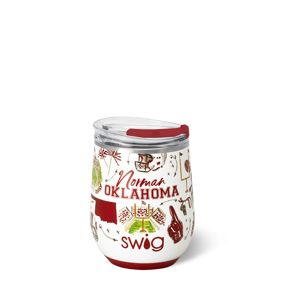 Tailgates in Norman Stemless Wine 12oz