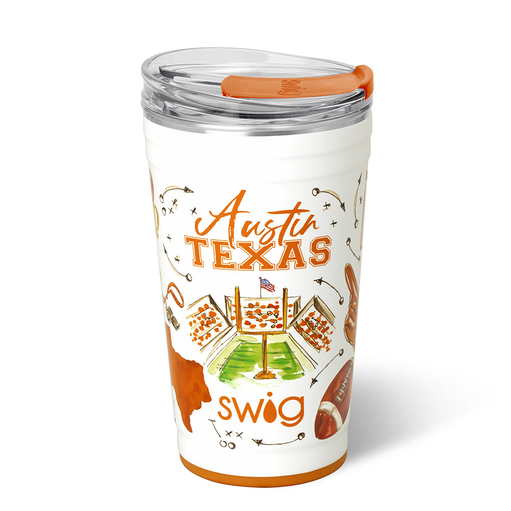 Tailgates in Austin Party Cup 24oz