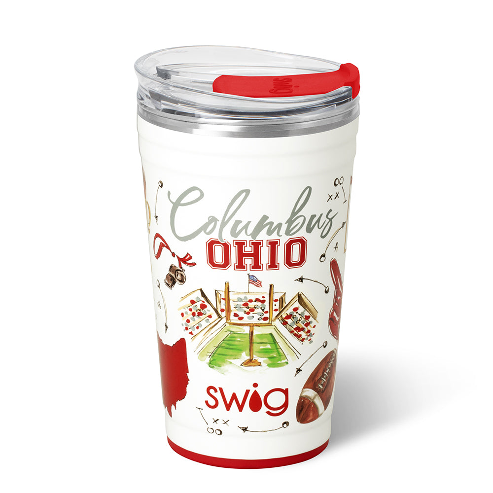 Tailgates in Columbus Party Cup 24oz