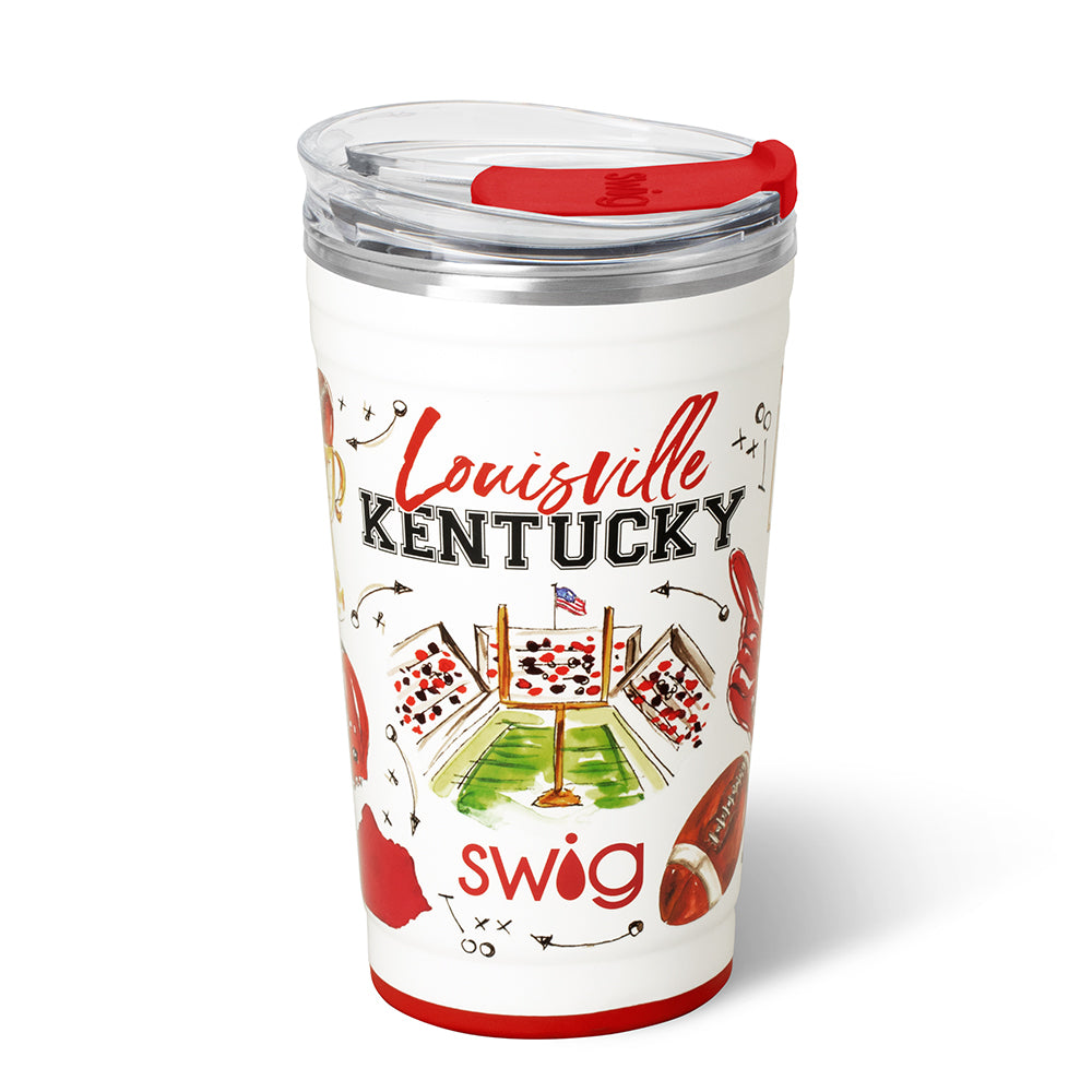 Tailgates in Louisville Party Cup 24oz