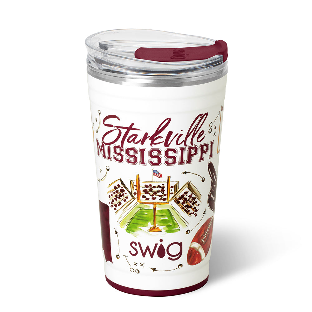 Tailgates in Starkville Party Cup 24oz