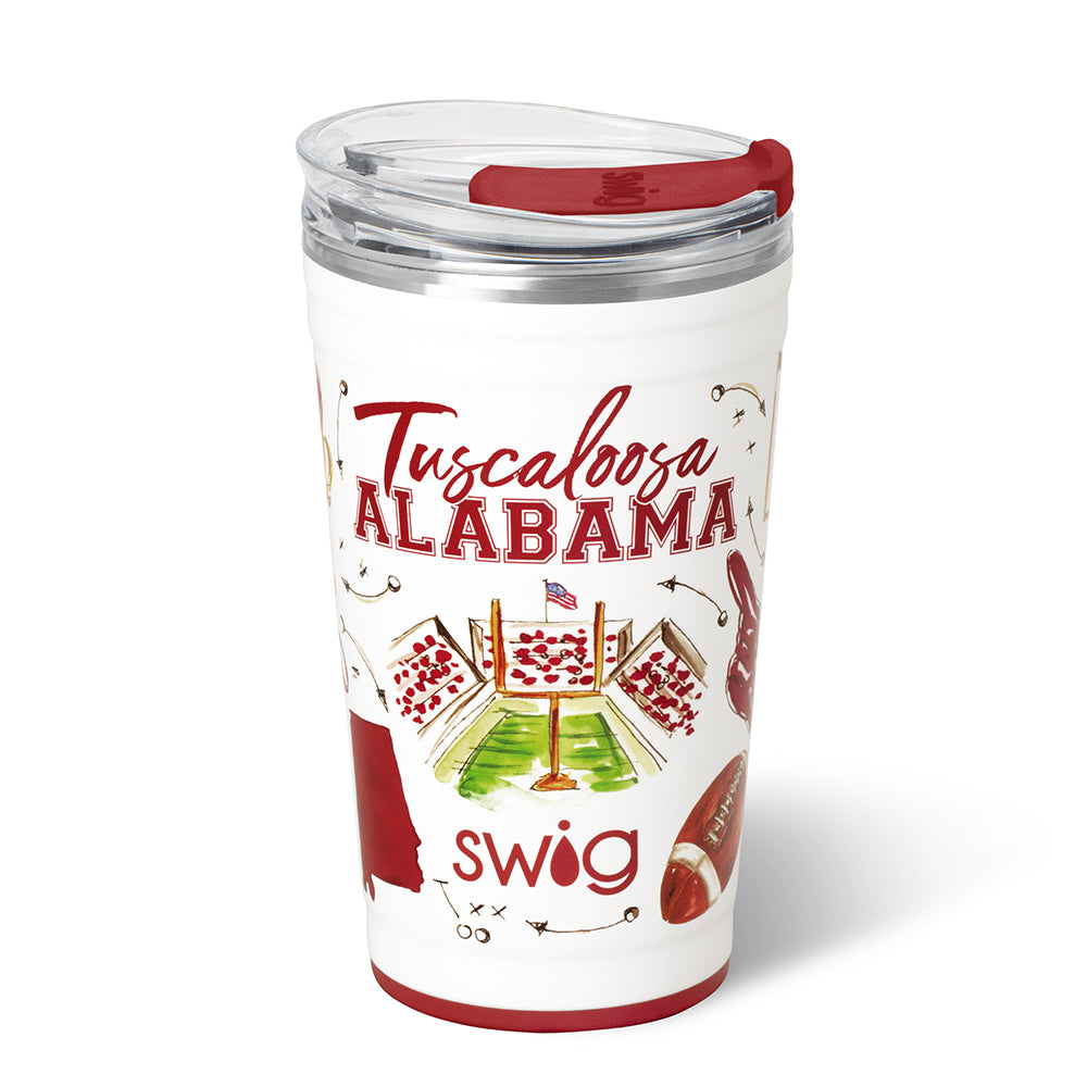 Tailgates in Tuscaloosa Party Cup 24oz