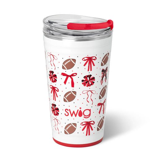 We've Got Spirit Black + Red Party Cup 24oz