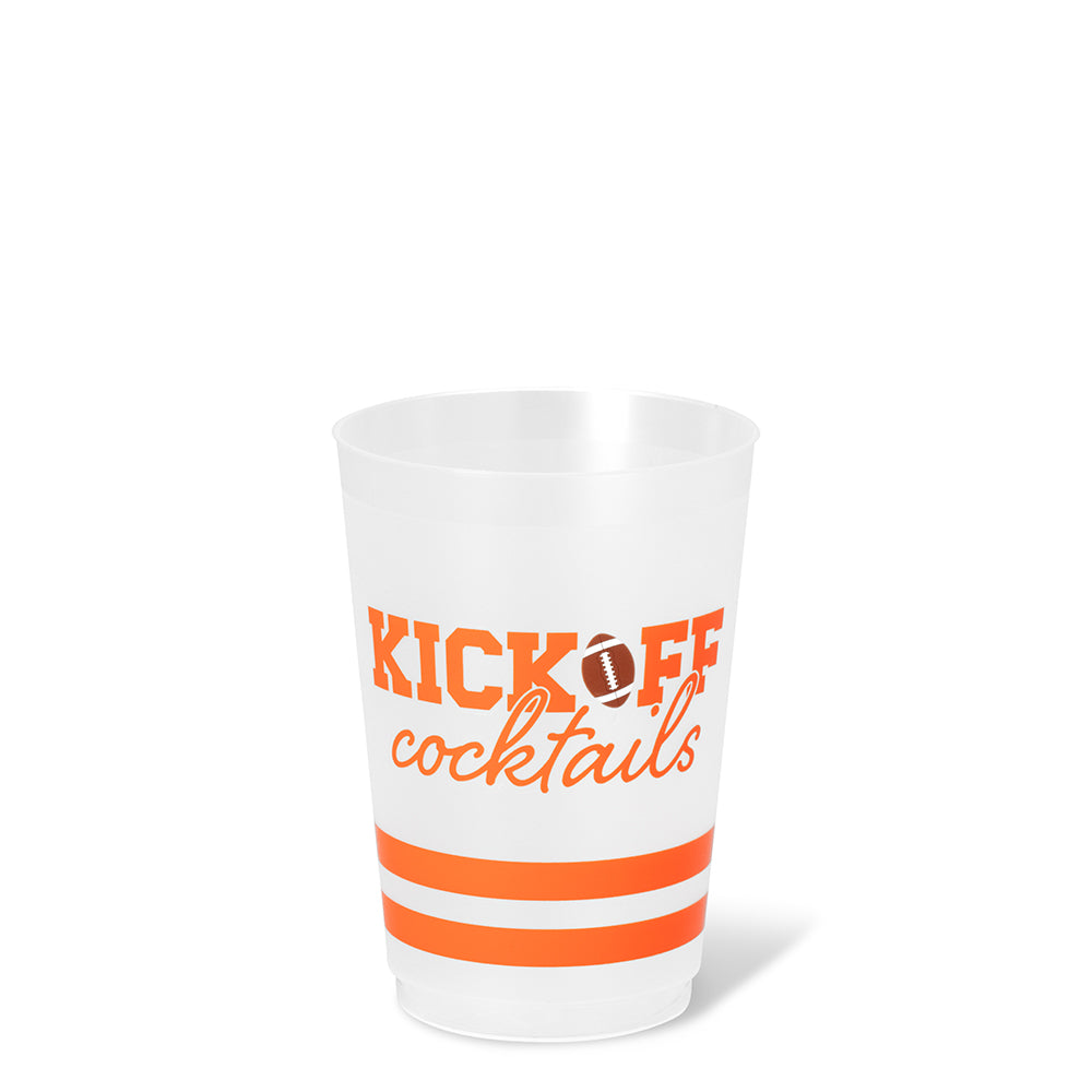 Kickoff Cocktails Orange Frost Flex Cup 20oz (Set of 8)
