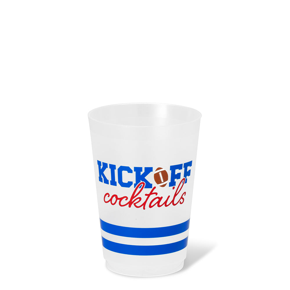 Kickoff Cocktails Royal + Red Frost Flex Cup 20oz (Set of 8)
