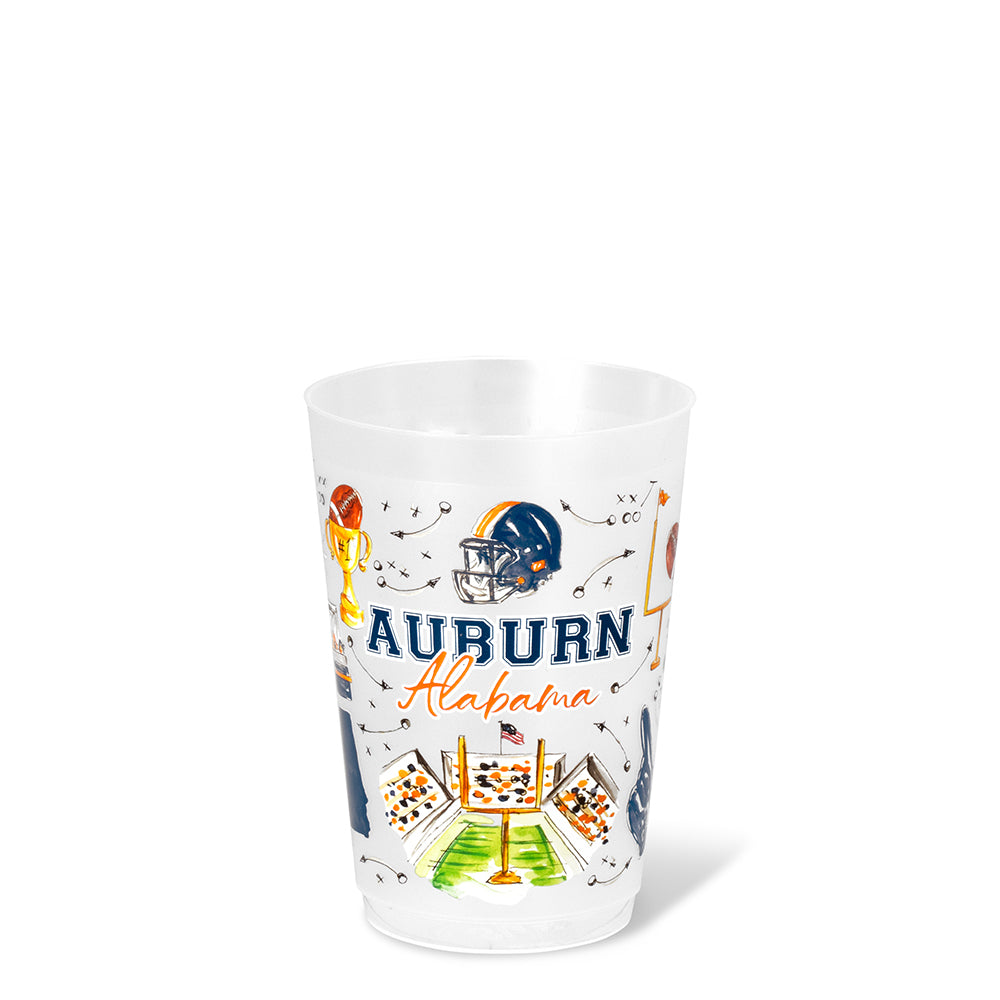 Tailgates in Auburn Frost Flex Cup 20oz (Set of 8)