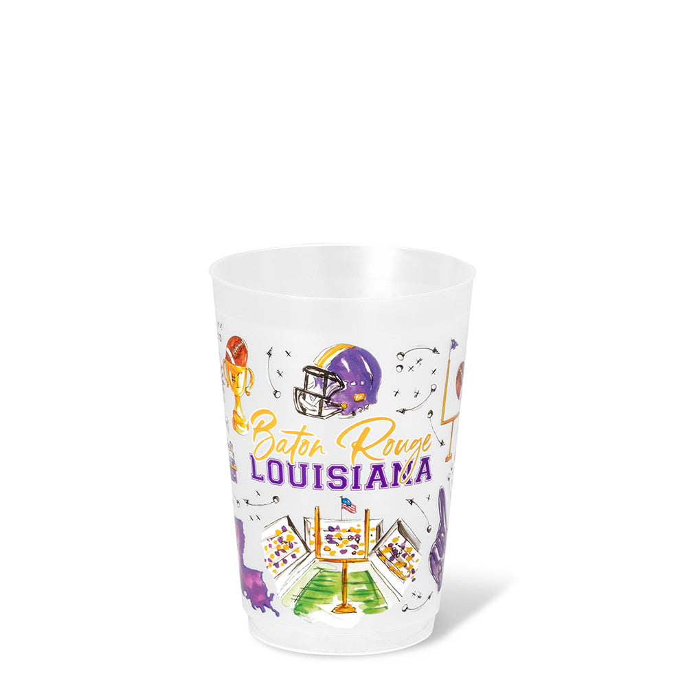 Tailgates in Baton Rouge Frost Flex Cup 20oz (Set of 8)