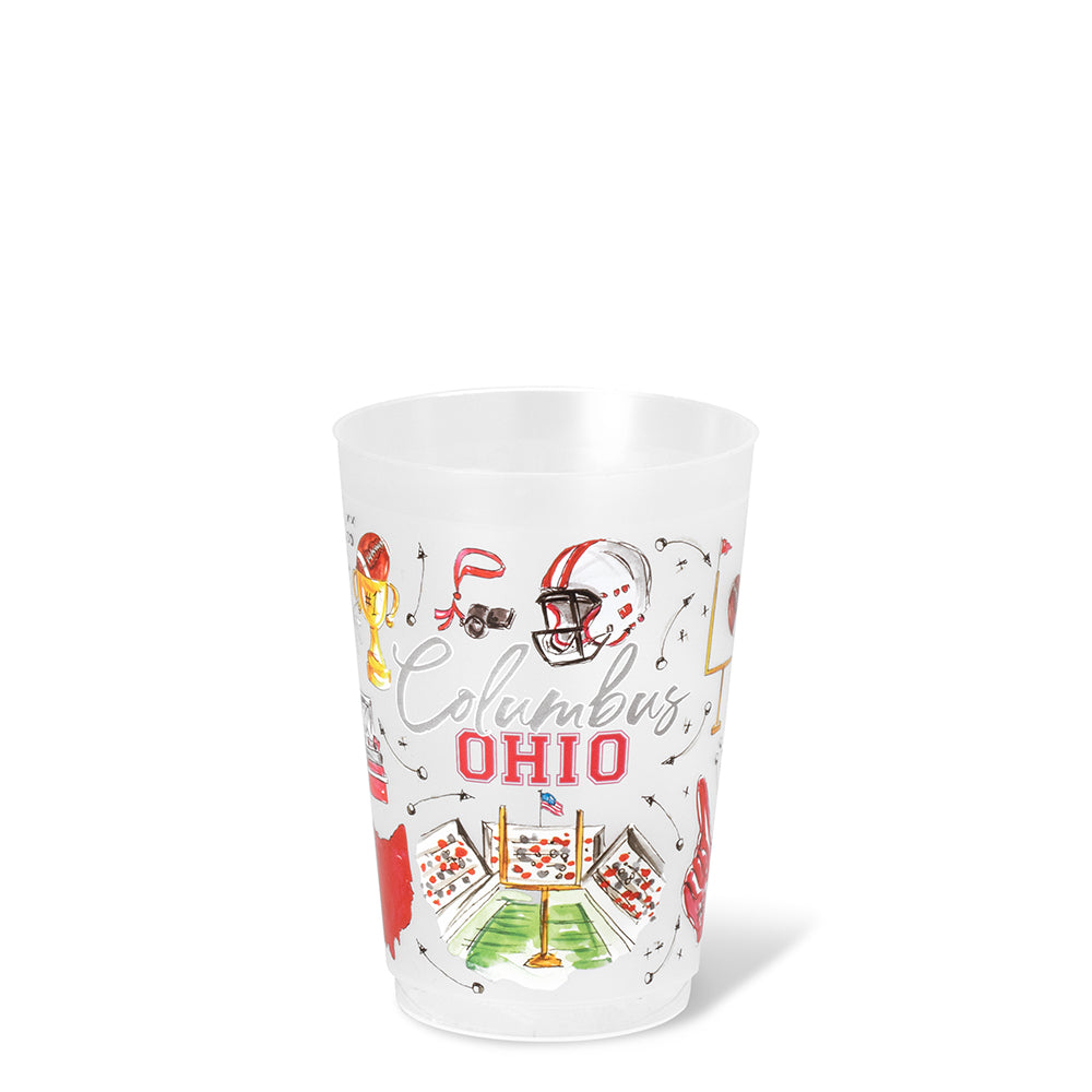 Tailgates in Columbus Frost Flex Cup 20oz (Set of 8)
