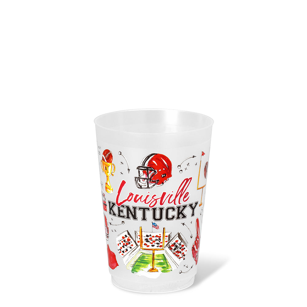 Tailgates in Louisville Frost Flex Cup 20oz (Set of 8)