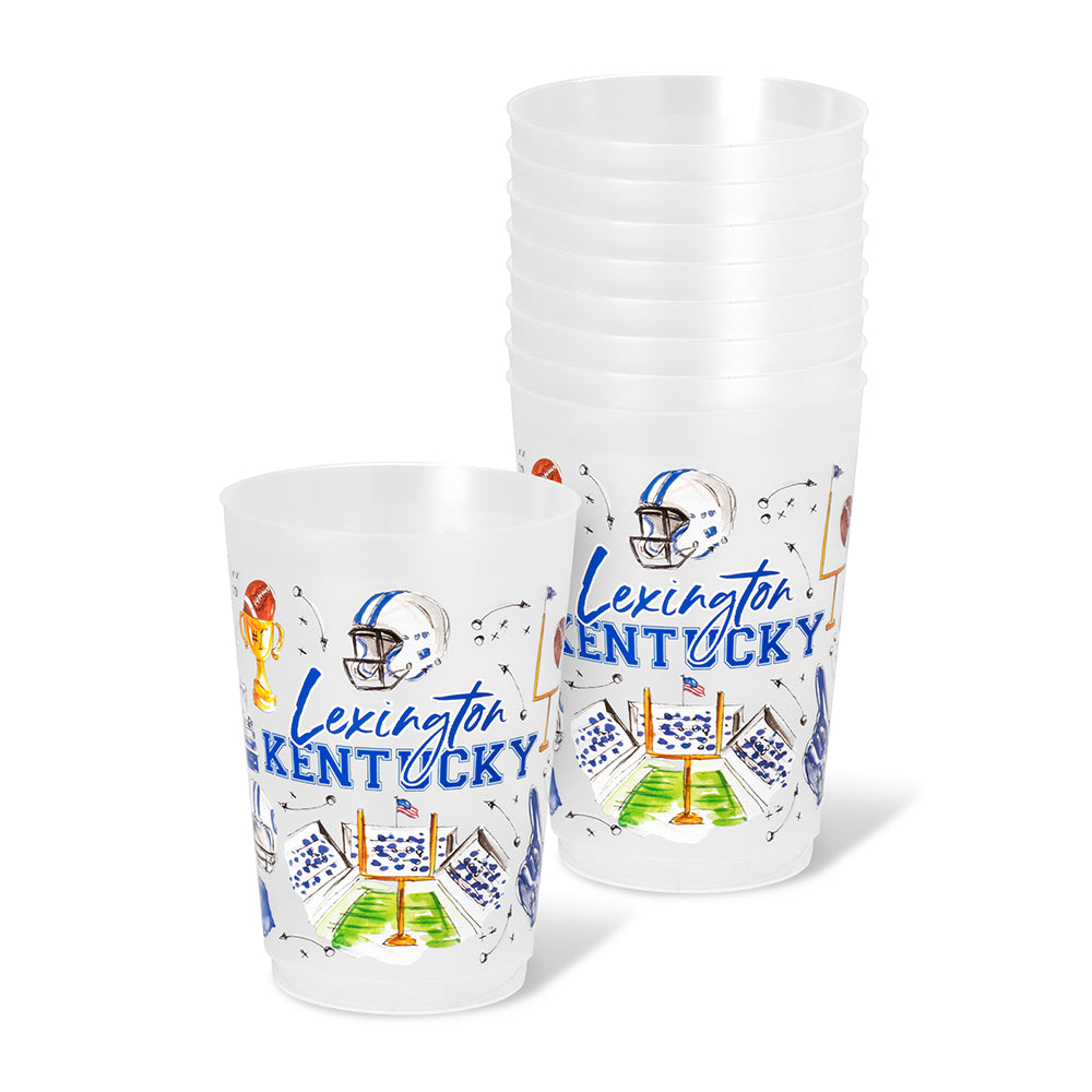 Tailgates in Lexington Frost Flex Cup 20oz (Set of 8)