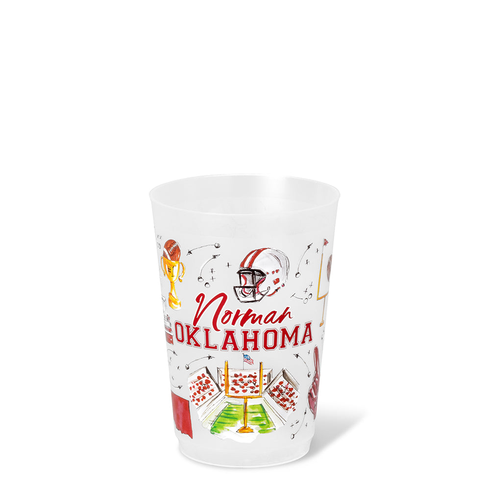 Tailgates in Norman Frost Flex Cup 20oz (Set of 8)