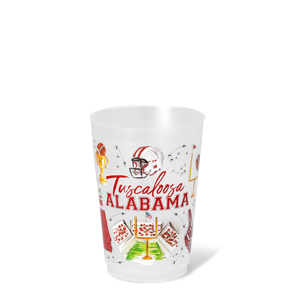 Tailgates in Tuscaloosa Frost Flex Cup 20oz (Set of 8)