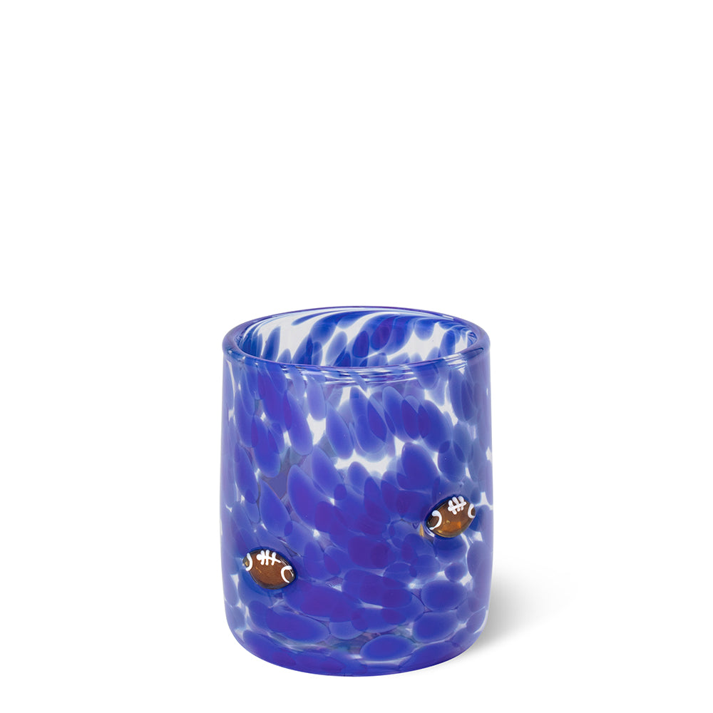Royal Football Charm Glass 17oz