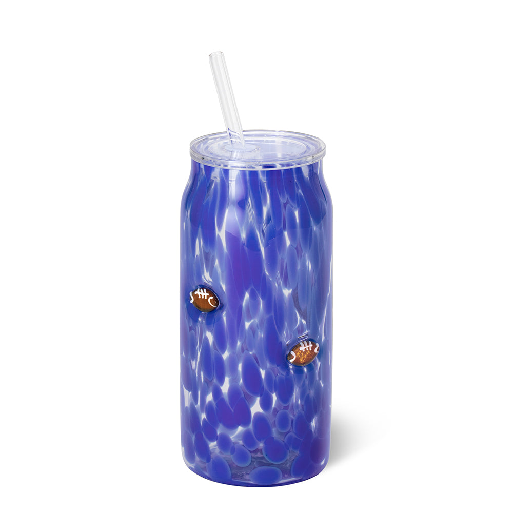 Royal Football Charm Glass 23oz