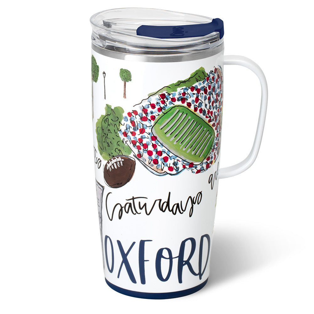 Saturdays in Oxford Travel Mug 22oz