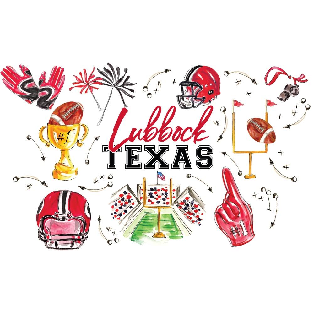 Tailgates in Lubbock Medium Iced Cup Coolie