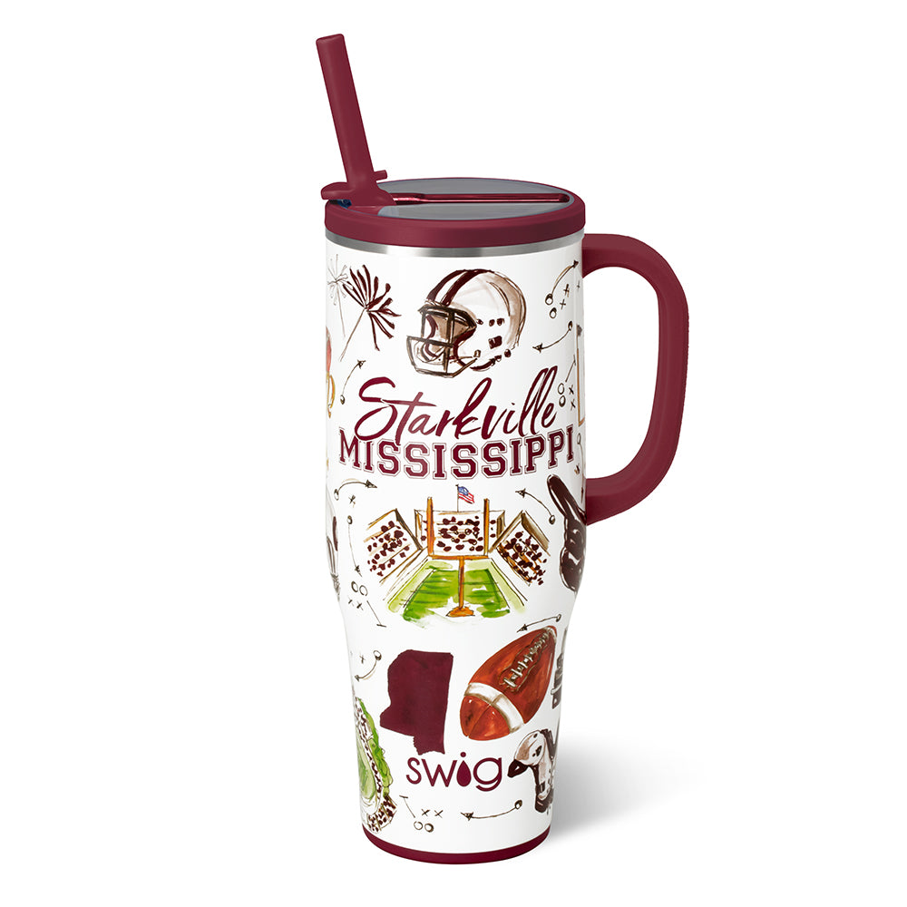 Tailgates in Starkville Mega Mug 40oz
