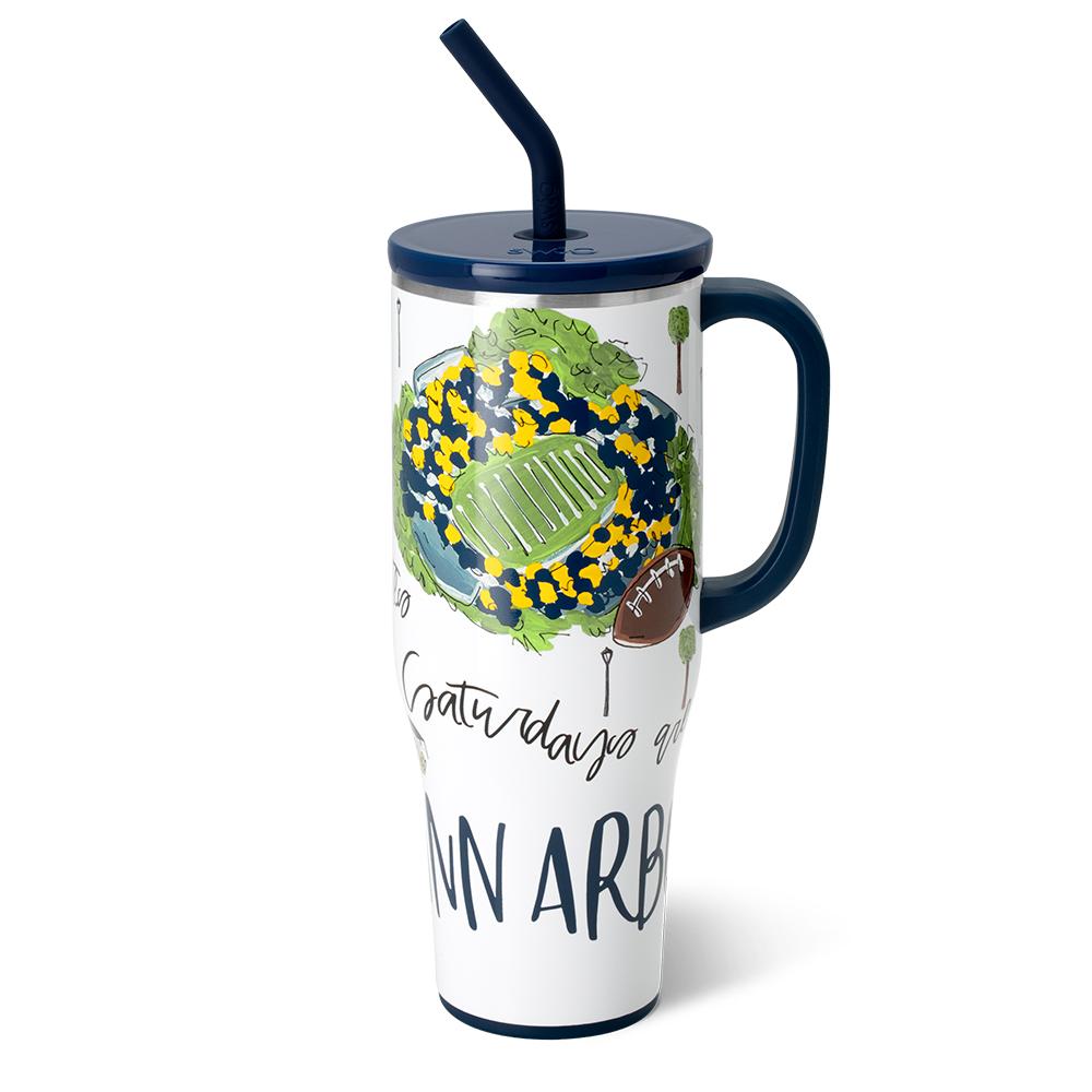 Swig Life 40oz Saturdays in Ann Arbor Insulated Mega Mug