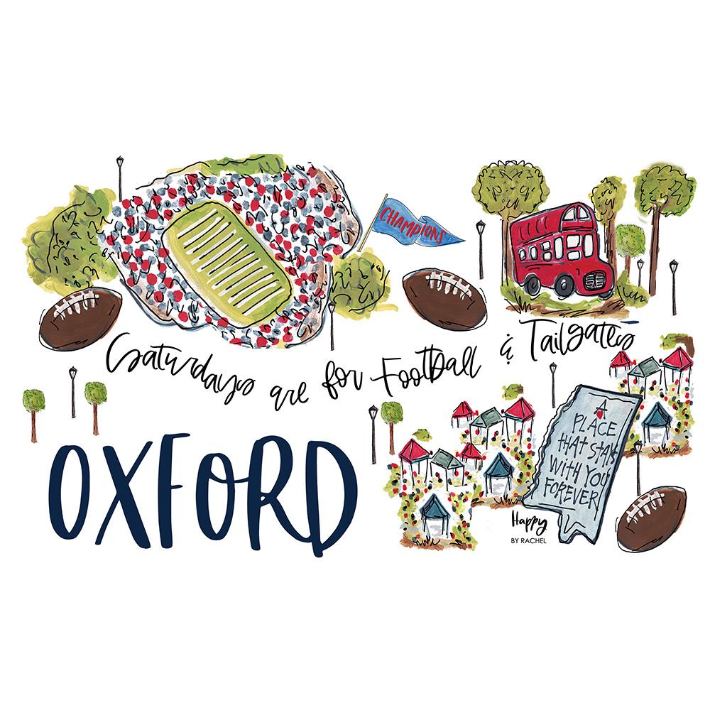Swig Life Gameday Saturdays in Oxford artwork
