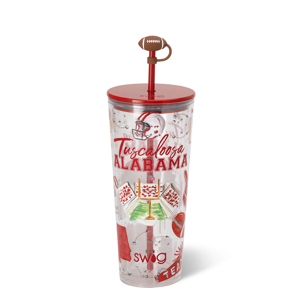 Tailgates in Tuscaloosa Plastic Tumbler 24oz