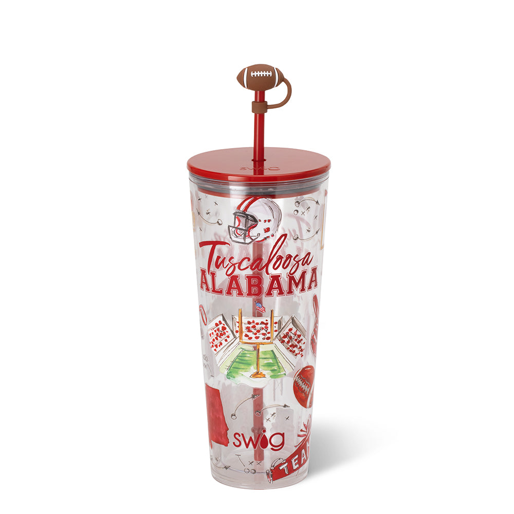Tailgates in Tuscaloosa Plastic Tumbler 24oz
