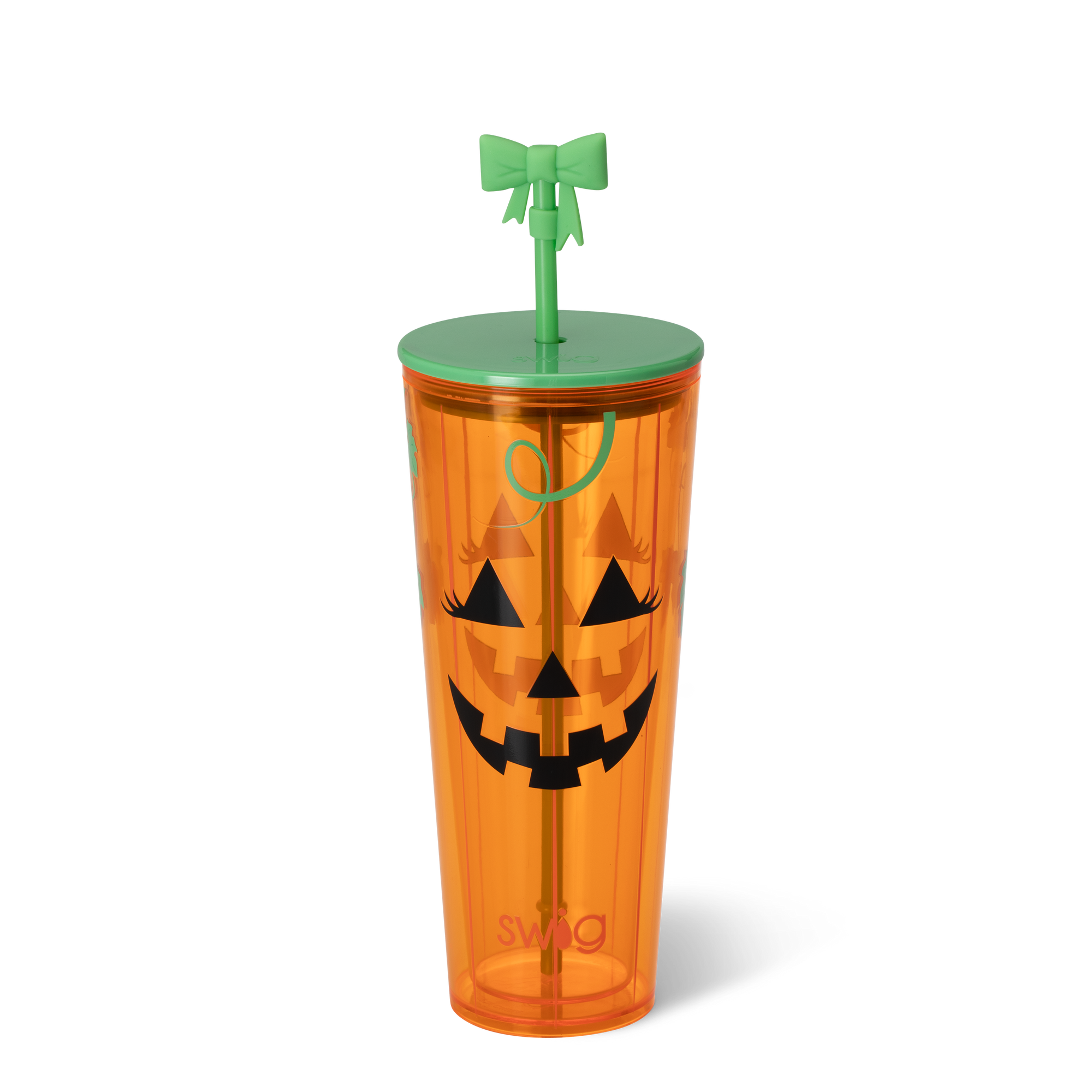 Boo Crew Pumpkin Plastic Tumbler 24oz