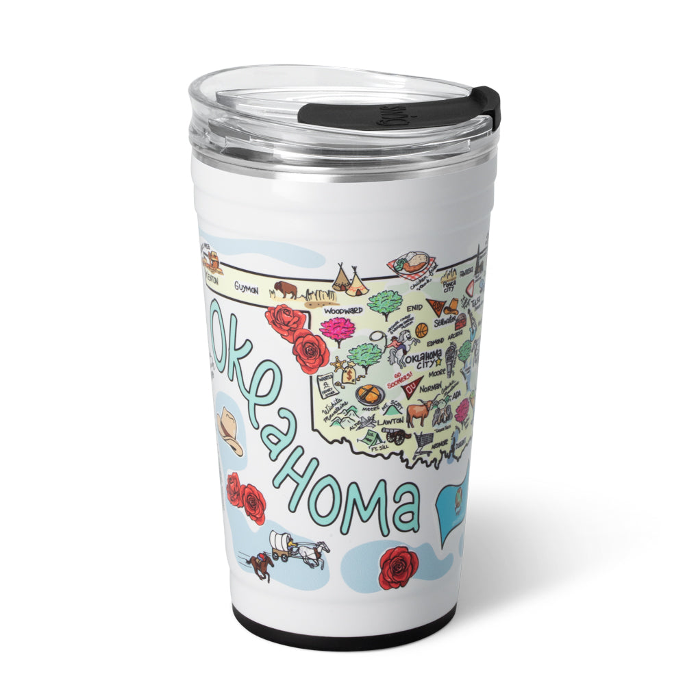 Swig Life 24oz Oklahoma Insulated Party Cup