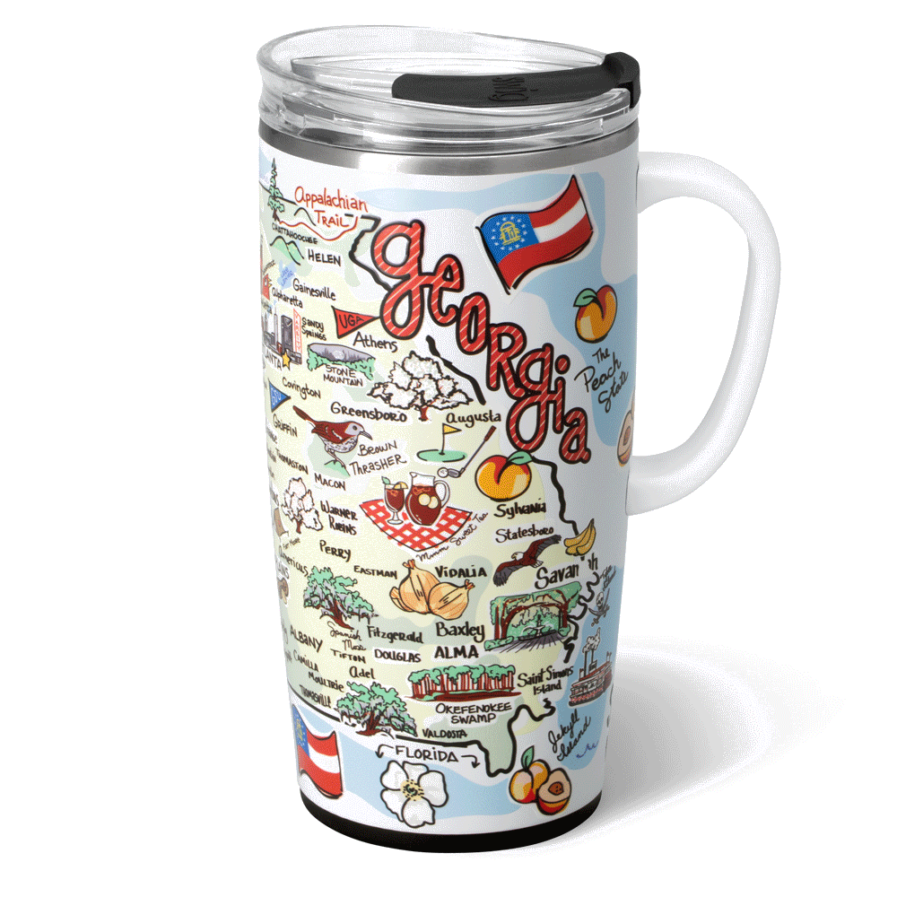 Georgia Travel Mug 22oz