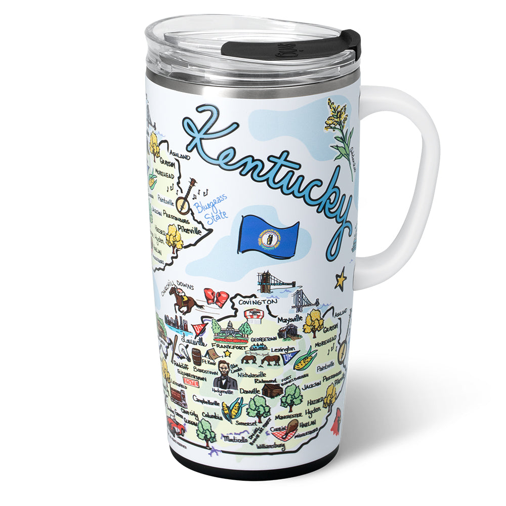 Swig Life 22oz Kentucky Insulated Travel Mug with Handle
