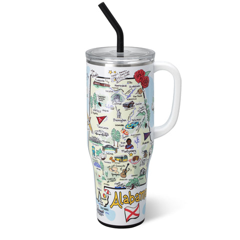 We've Got Spirit Navy + Orange Party Cup 24oz